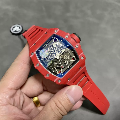 ZF공장 리차드밀 라파엘 나달 레드 카본 / 레드 러버밴드 RM35-02