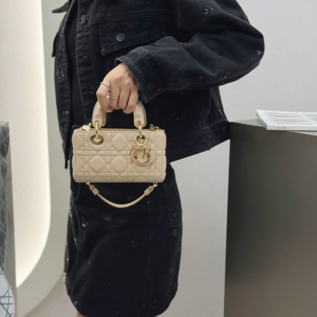 디올 마이크로 레이디 디조이 백 베이지