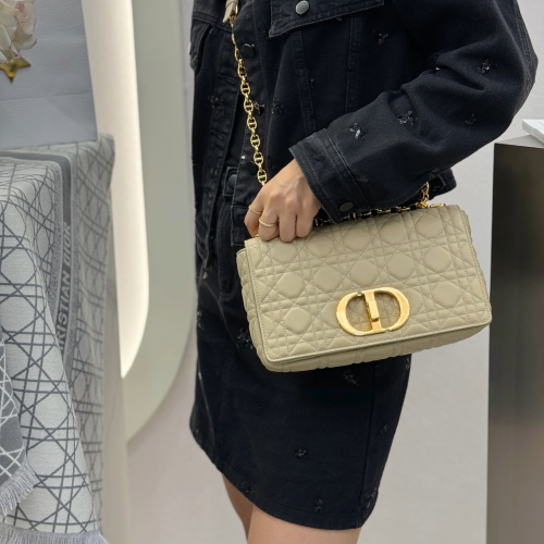 디올 미디엄 카로백 서플 까나쥬 베이지