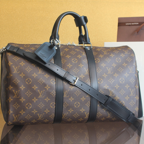 루이비통 키폴 45 반둘리에 모노그램 마카사르 M41414 