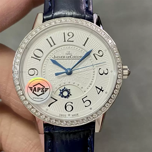 APS공장 예거르쿨트르 랑데부 클래식 나잇&데이 화이트 다이얼 다이아 베젤 3448420