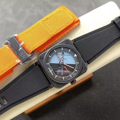 M+공장 벨앤로스 BR 03 BR03A-HRZ-CE 블루/블랙 다이얼