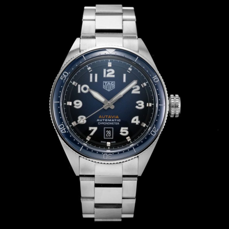 KOR공장 태그호이어 오타비아 청판 다이얼 40.3mm WBE5116 EB0173