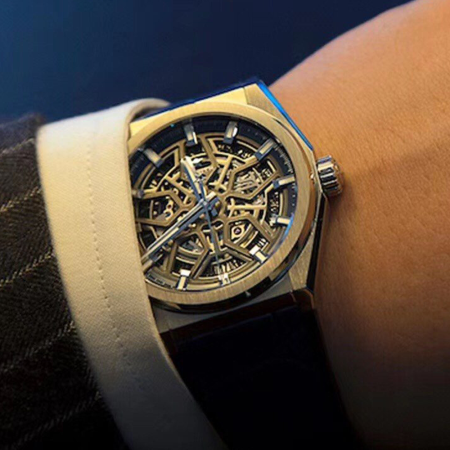 LF공장 제니스 디파이 스켈레톤 다이얼 티타늄 41mm 95.9000.670/78.R584