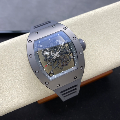 커스텀 메이드 리차드밀 RM055 부바 왓슨 그레이 티타늄 케이스