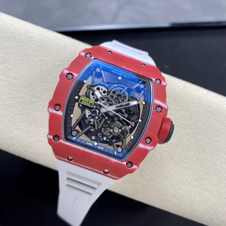 T+공장 리차드밀 라파엘 나달 RM35-02 레드카본 / 화이트 밴드