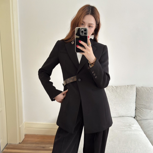 루이비통 벨트 악센트 블레이저