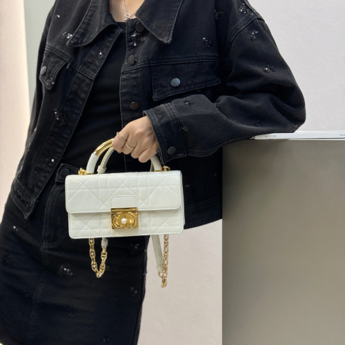 디올 미니 앙쥬 백 매크로까나쥬 라떼