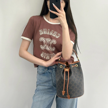 셀린느 트리옹프 캔버스 쉐어링 클라라 백 116882