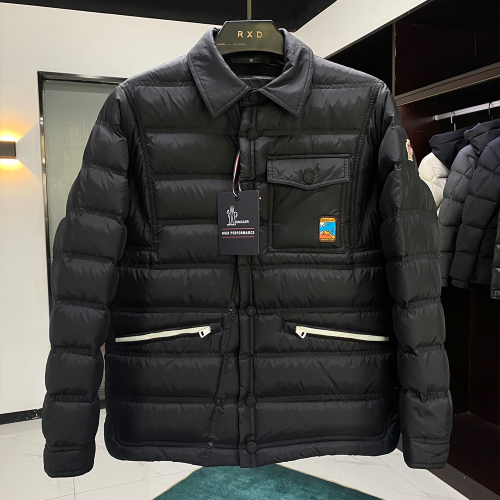 몽클레어 그레노블 숏 다운 자켓 블랙