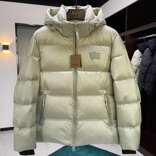 버버리 나일론 퍼퍼 자켓 실버