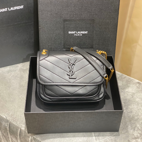 생로랑 니키 숄더백 블랙 533037