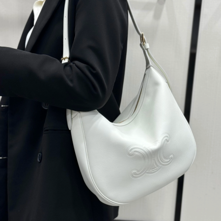 셀린느 엘로이즈 트리옹프 호보백 화이트 114713