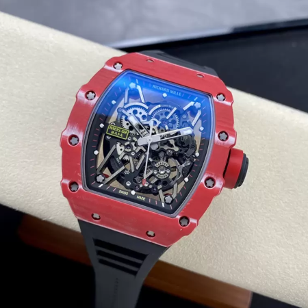 T+공장 리차드밀 라파엘 나달 RM35-02 레드카본 / 블랙 밴드