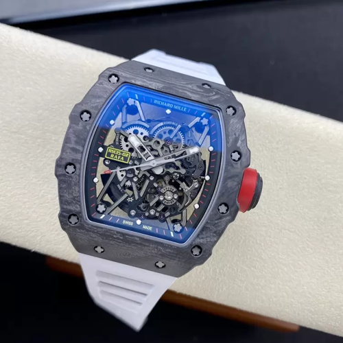 T+공장 리차드밀 라파엘 나달 RM35-02 블랙카본 / 화이트 밴드