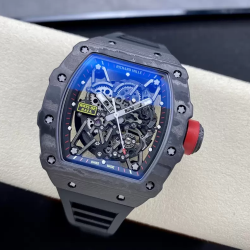 T+공장 리차드밀 라파엘 나달 RM35-02 블랙카본 / 블랙 밴드