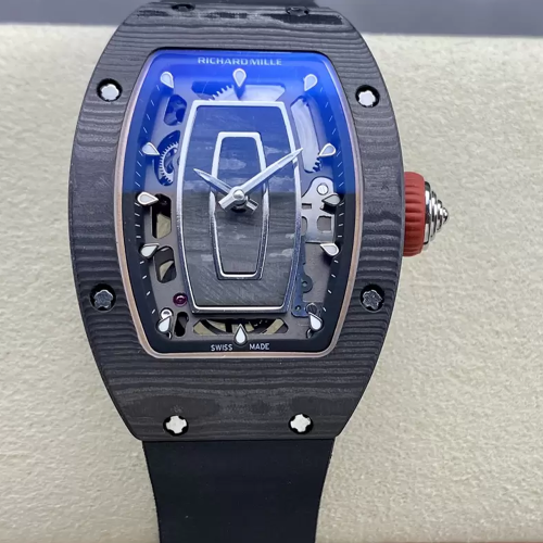 G+공장 리차드밀 RM07-01 블랙 카본 케이스 / 블랙 밴드