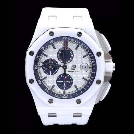 APF공장 오데마피게 로얄오크 오프셔 세라믹 화이트 다이얼 44mm 26402CB.OO.A010CA.01