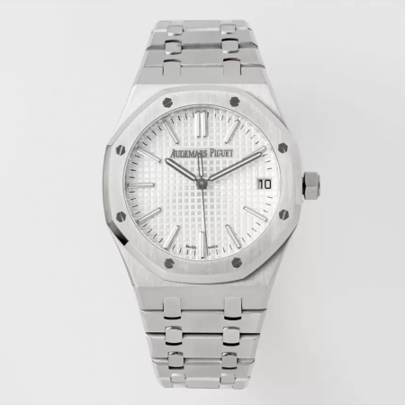 APS공장 오데마피게 로얄오크 50주년 한정판 화이트 다이얼 41mm 15510