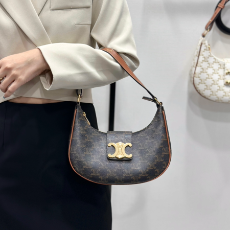 셀린느 미디엄 아바 트리오페 숄더백 114492