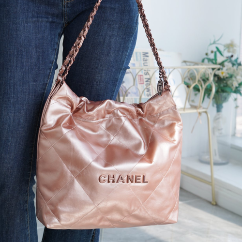 팬더샵 샤넬 22P 22백 스몰 로즈골드