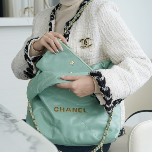 팬더샵 샤넬 22P 22백 스몰 라이트 그린