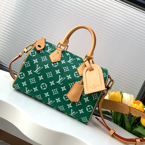 루이비통 스피디 P9 반둘리에 25 그린 M24423