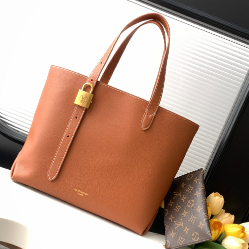 루이비통 로우 키 카바스 MM 브라운 M25341