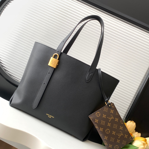 루이비통 로우 키 카바스 MM 블랙 M25341