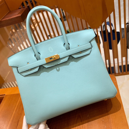 그린엘 에르메스 버킨 30 토고가죽 마카롱 골드 버클