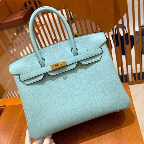 그린엘 에르메스 버킨 30 토고가죽 마카롱 골드 버클