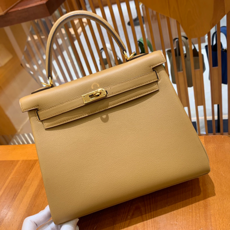 그린엘 에르메스 켈리 25 토고 비스킷 골드 버클