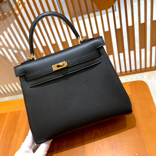 그린엘 에르메스 켈리 25 토고 블랙 골드 버클