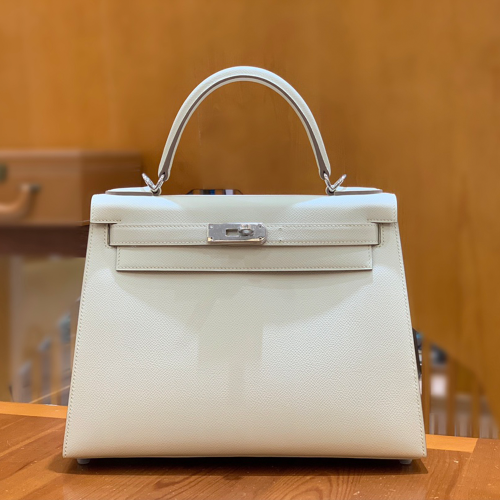그린엘 에르메스 켈리 28 엡송 밀크셰이크 실버 버클