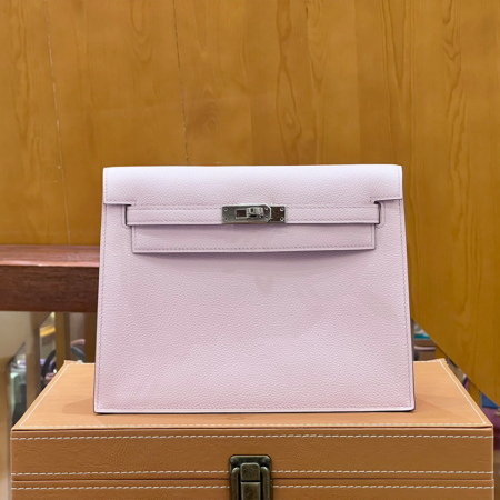그린엘 에르메스 켈리 단스 판타지 퍼플 은장 버클