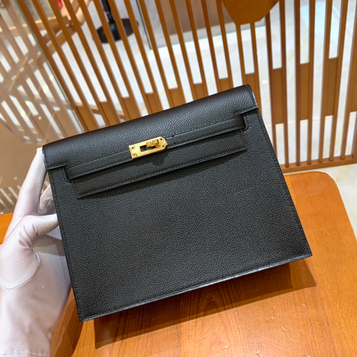 그린엘 에르메스 켈리 단스 블랙 골드 버클