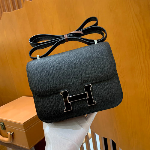 그린엘 에르메스 콘스탄스 18 엡송 블랙 에나멜 버클