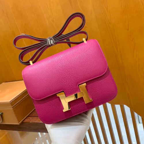 그린엘 에르메스 콘스탄스 18 엡송 로즈 퍼플 골드 버클