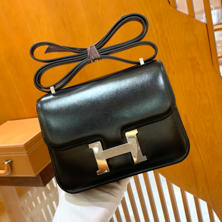 그린엘 에르메스 콘스탄스 18 엡송 유광 블랙 실버 버클