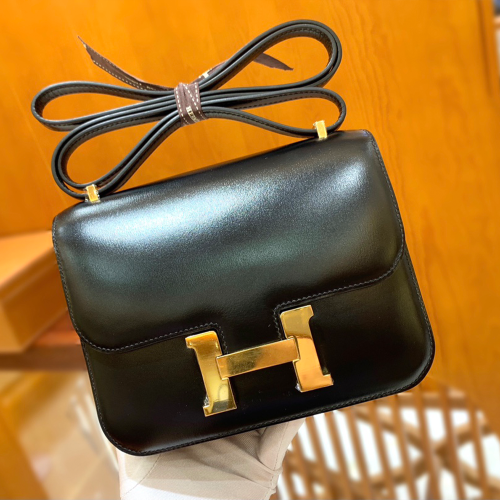 그린엘 에르메스 콘스탄스 18 엡송 유광 블랙 골드 버클