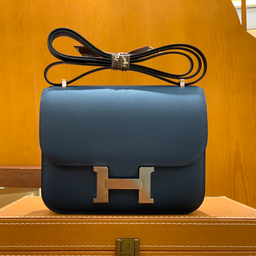 그린엘 에르메스 콘스탄스 18 엡송 딥블루 실버 버클