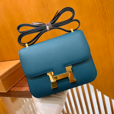 그린엘 에르메스 콘스탄스 18 엡송 이즈미르 블루 골드 버클