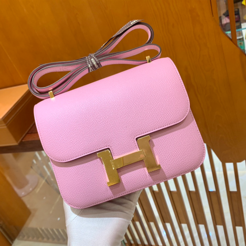 그린엘 에르메스 콘스탄스 18 엡송 맬로 퍼플 골드 버클