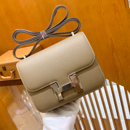 그린엘 에르메스 콘스탄스 18 엡송 그레이 실버 버클