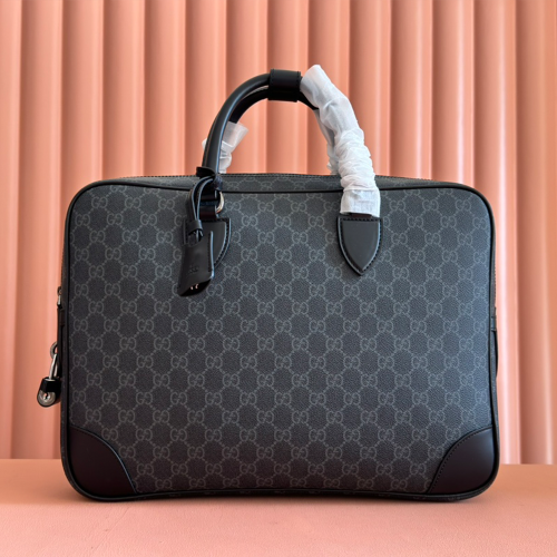 구찌 GG 엠블럼 미디엄 브리프케이스 821149