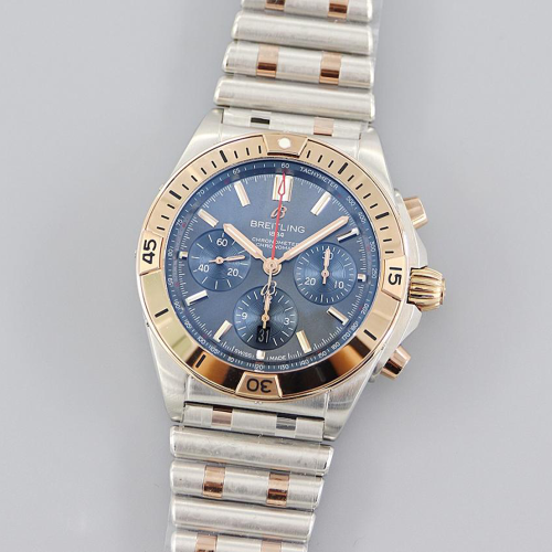 TF공장 브라이틀링 크로노맷 B01 청판 다이얼 콤비 42mm AB0134101K1A1