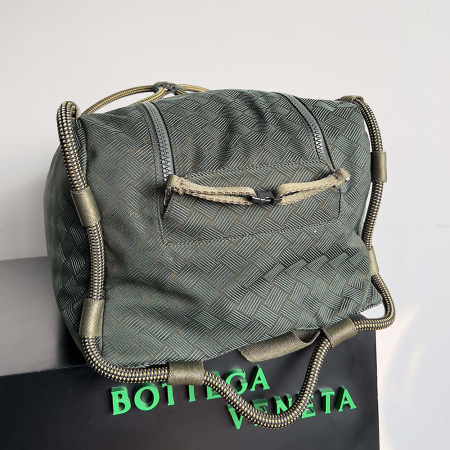 보테가베네타 더플백 여행가방 카키 718083