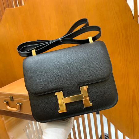 그린엘 에르메스 콘스탄스 24 엡송 블랙 골드 버클