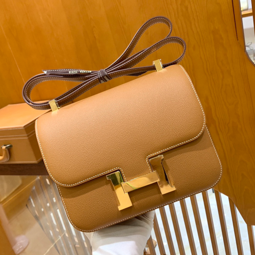 그린엘 에르메스 콘스탄스 24 엡송 브라운 골드 버클