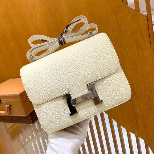 그린엘 에르메스 콘스탄스 24 엡송 밀크셰이크 실버 버클